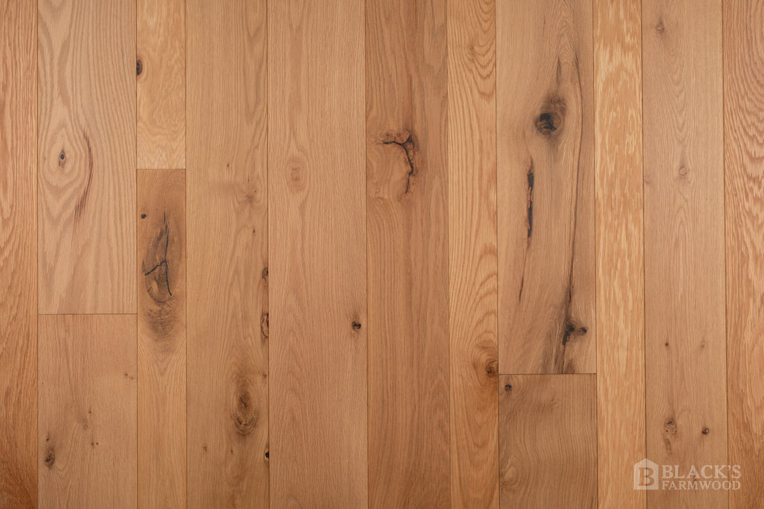 Rustic White Oak Hardwood Flooring